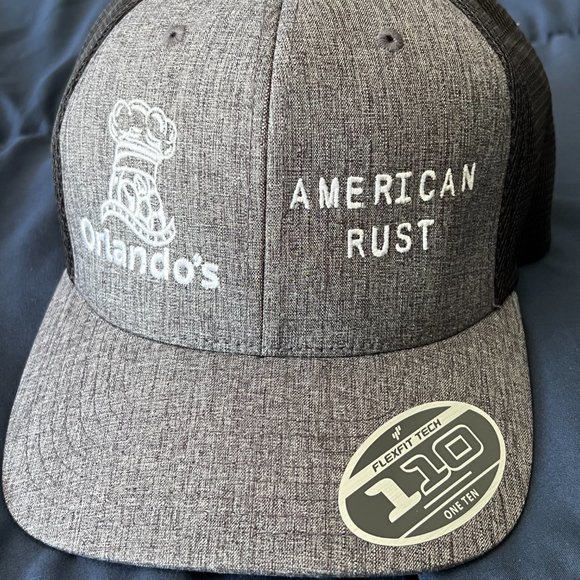 Pineapple Truckers Hat AND a hat from American Rust Season 1 - Picture 2 of 8